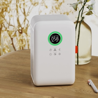 Desk Office Air Purifier Ionizer 70m3/H CADR For 10m2 Room Dust