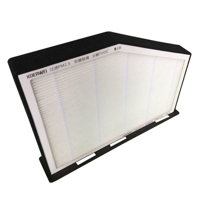 Extended Surface High Flow Air Filter , Hepa Filters For Home 99.99 Efficiency