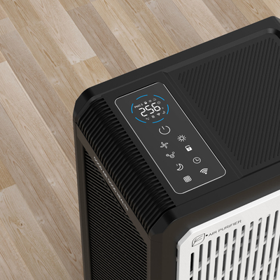 2 In 1 Hepa Filter Air Purifier And Humidifier For Large House School