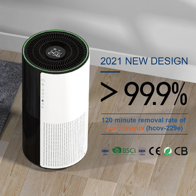 CE CB Home Hepa UV Light Air Filter Portable Bedroom Air Purifier