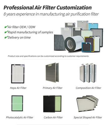 True Hepa Air Filter Smart Portable Air Purifier For Customized Brand