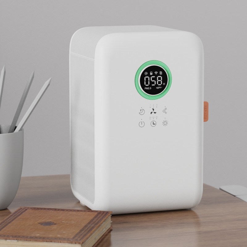 11W Portable Home UV Small Hepa Air Purifier 100m³/H XT-KJ070A