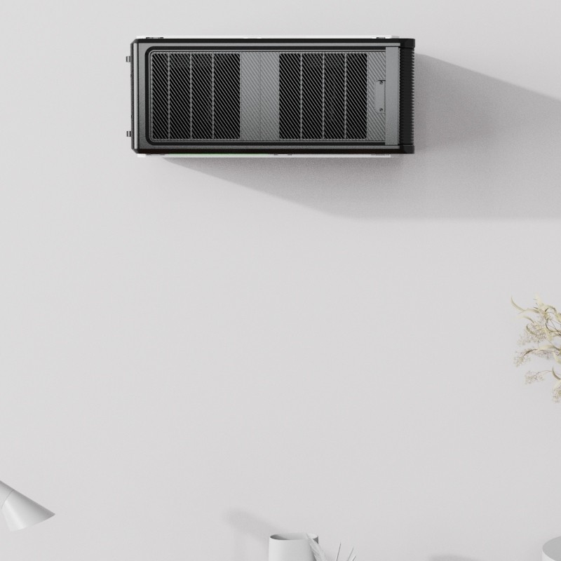 Nanocrystalline Washable Hepa Air Purifier Formaldehyde Removal Wall Mounted