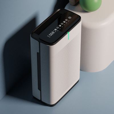 निडेक डीसी मोटर हेपा फ़िल्टर यूवी ट्यूब एयर प्यूरीफायर प्लाज्मा फ़ंक्शन