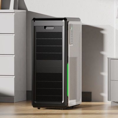 हेपा एक्टिवेटेड कार्बन फिल्टर एयर प्यूरीफायर वाईफाई रिमोट वॉल माउंटेड