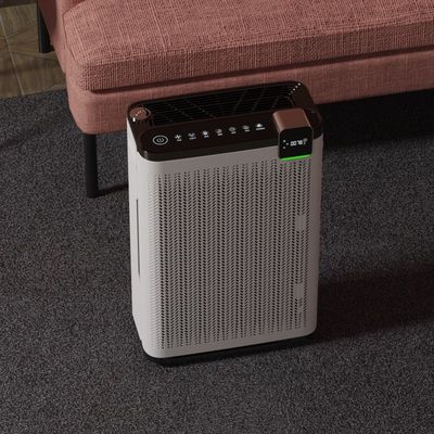 छोटे सक्रिय ऑक्सीजन पालतू हेपा फिल्टर वायु शोधक पालतू जानवरों के लिए वाईफ़ाई नियंत्रण